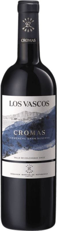 送料無料 | 赤ワイン Los Vascos Cromas ドライ グランド・リザーブ I.G. Valle Central セントラルバレー チリ Carmenère 75 cl