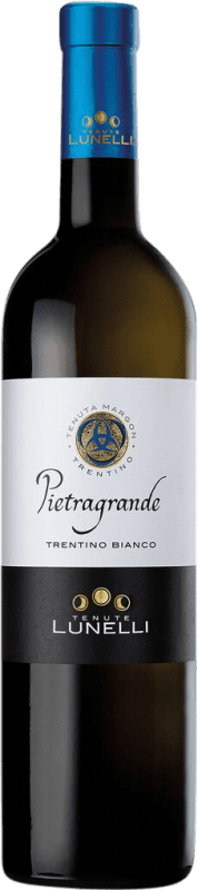 18,95 € 送料無料 | 白ワイン Lunelli Pietragrande Seco — 辛口 D.O.C. Trentino