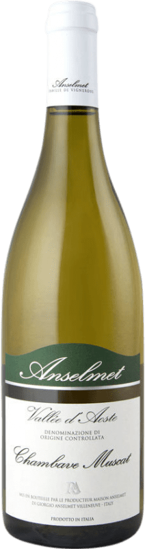 Envoi gratuit | Vin blanc Anselmet Chambave D.O.C. Valle d'Aosta Vallée d'Aoste Italie Muscat 75 cl