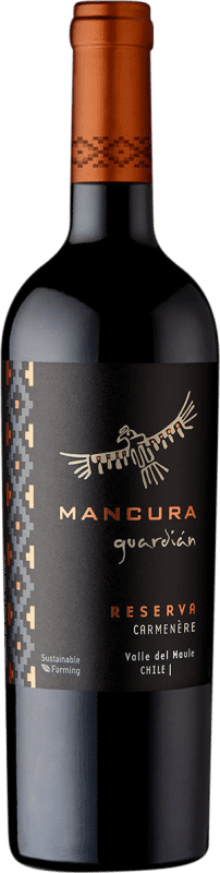 17,95 € Free Shipping | Red Wine Mancura Guardián Seco — Dry Reserve — Aged I.G. Valle del Maule