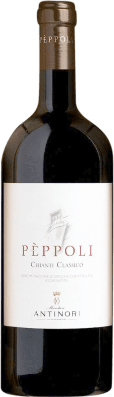 77,95 € Free Shipping | Red wine Marchesi Antinori Pèppoli D.O.C.G. Chianti Classico Magnum Bottle 1,5 L