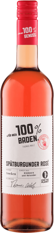 5,95 € Spedizione Gratuita | Vino rosato Markgräfler Rosé Secco I.G. Baden