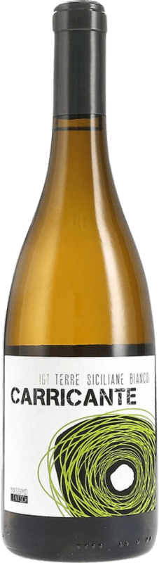 Envoi gratuit | Vin blanc Massimo Lentsch Sec D.O.C. Sicilia Sicile Italie Carricante 75 cl