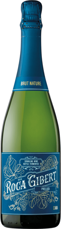 18,95 € | White Sparkling Wine Monastell Roca Gibert Preludi Brut Nature D.O. Cava Catalonia Spain Macabeo, Xarel·lo, Parellada 75 cl