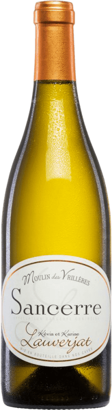 Envio grátis | Vinho branco Moulin des Vrillères Seco A.O.C. Sancerre França Sauvignon Branca 75 cl