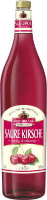 Ликеры Nordbrand Nordhausen Saure Kirsch Специальная бутылка 3 L