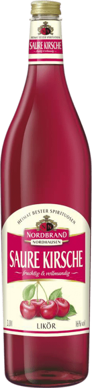 58,95 € | Ликеры Nordbrand Nordhausen Saure Kirsch Германия Специальная бутылка 3 L