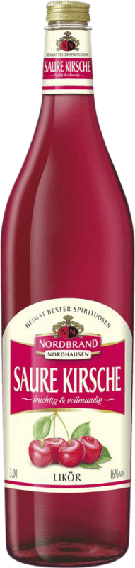 76,95 € Kostenloser Versand | Liköre Nordbrand Nordhausen Saure Kirsch Spezielle Flasche 3 L