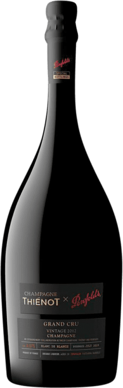 589,95 € Free Shipping | White sparkling Penfolds Thiénot Blanc de Blancs Grand Cru A.O.C. Champagne Magnum Bottle 1,5 L