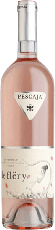 Kostenloser Versand | Roséwein Pescaja Le Flery Rosato Trocken I.G.T. Grappa Piemontese Piemont Italien 75 cl
