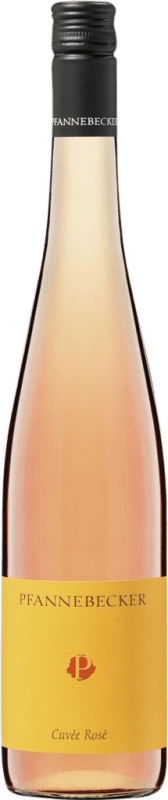 Kostenloser Versand | Rosé-Wein Pfannebecker Cuvée Rosé Trocken Q.b.A. Rheinhessen Rheinhessen Deutschland Spätburgunder, Saint Laurent 75 cl