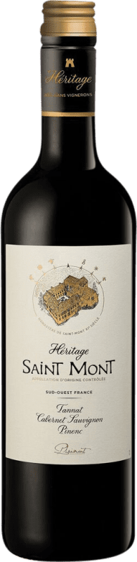 免费送货 | 红酒 Plaimont Héritage Saint-Mont Rouge 法国 Cabernet Sauvignon, Tannat 75 cl