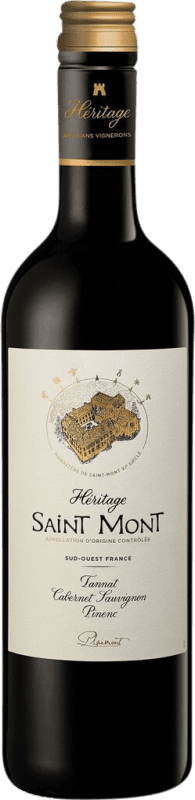 Envío gratis | Vino tinto Plaimont Héritage Saint-Mont Rouge Francia Cabernet Sauvignon, Tannat 75 cl