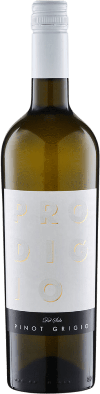 Envoi gratuit | Vin blanc Prodigio del Sole Sec I.G.T. Puglia Pouilles Italie Pinot Gris 75 cl