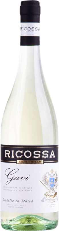 17,95 € Envio grátis | Vinho branco Cantine di Ricossa Seco D.O.C.G. Cortese di Gavi