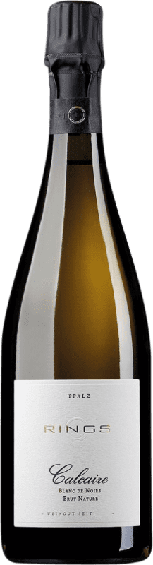 35,95 € | Vino blanco Rings Calcaire Blanc de Noirs Brut Nature Q.b.A. Pfälz Pfälz Alemania Pinot Negro 75 cl