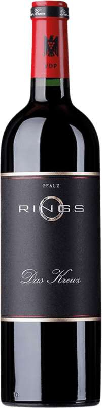 74,95 € | Vino tinto Rings Das Kreuz Seco Q.b.A. Pfälz Pfälz Alemania Merlot, Cabernet Sauvignon, Cabernet Franc, Saint Laurent 75 cl