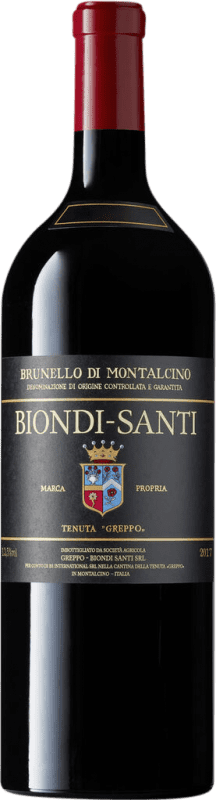 Бесплатная доставка | Красное вино Santi Biondi D.O.C.G. Brunello di Montalcino Тоскана Италия Sangiovese Grosso бутылка Магнум 1,5 L