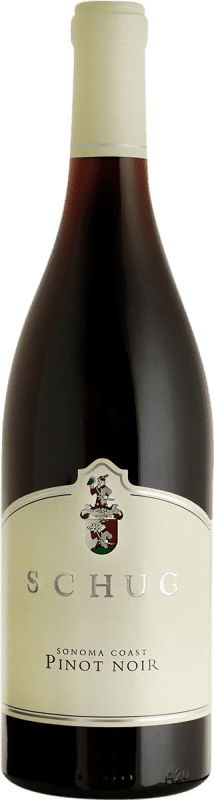 免费送货 | 红酒 Schug 干 I.G. Sonoma Coast 加州 美国 Pinot Black 75 cl