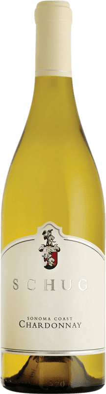 Envío gratis | Vino blanco Schug Seco I.G. Sonoma Coast California Estados Unidos Chardonnay 75 cl