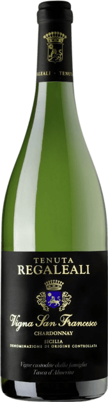 Spedizione Gratuita | Vino bianco Tenuta Regaleali Vigna San Francesco D.O.C. Sicilia Sicilia Italia Chardonnay 75 cl