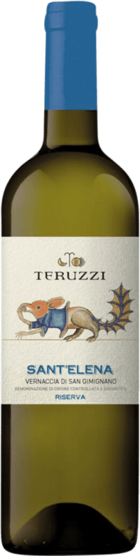 Envoi gratuit | Vin blanc Teruzzi & Puthod Sant Elena Sec Réserve I.G.T. Toscana Toscane Italie Vernaccia 75 cl