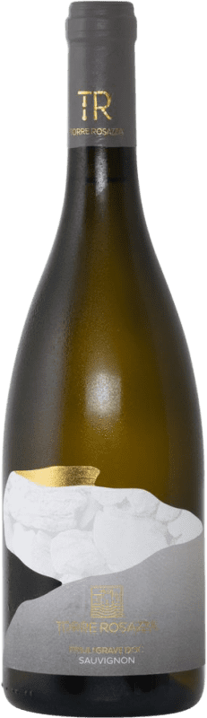 Free Shipping | White wine Torre Rosazza Dry D.O.C. Friuli Friuli-Venezia Giulia Italy Sauvignon White 75 cl