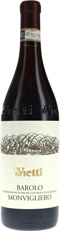 Envoi gratuit | Vin rouge Vietti Monvigliero Sec D.O.C.G. Barolo Piémont Italie Nebbiolo 75 cl