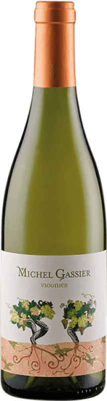 Envio grátis | Vinho branco Domaine Gassier Les Cépages A.O.C. Côtes du Rhône Rhône França Viognier 75 cl