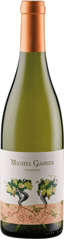 Envío gratis | Vino blanco Domaine Gassier Les Cépages A.O.C. Côtes du Rhône Rhône Francia Viognier 75 cl