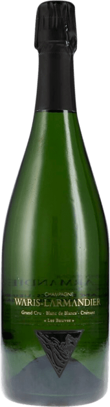 154,95 € 送料無料 | 白のスパークリングワイン Waris Larmandier Les Bauves Crémant Seco — 辛口 Grand Cru, Blanc de Blancs A.O.C. Champagne