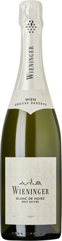 Kostenloser Versand | Weißer Sekt Wieninger Grosse Blanc de Noirs Brut Natur Reserve D.A.C. Wien Österreich 75 cl