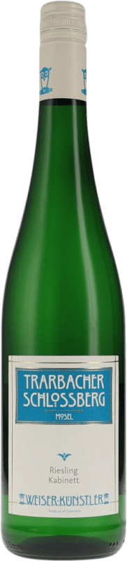 32,95 € Spedizione Gratuita | Vino bianco Weiser Künstler Trarbacher Schlossberg Kabinett Secco Q.b.A. Mosel