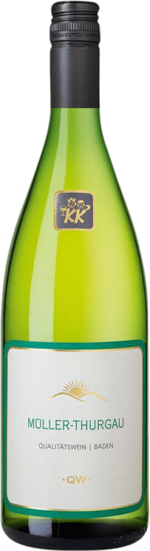 Envoi gratuit | Vin blanc Kiechlinsbergen Sec I.G. Baden Baden Allemagne Müller-Thurgau 1 L