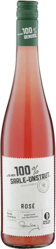 Envoi gratuit | Vin rose Freyburg Unstrut Das Ist 100 Rosé Demi-Sec Demi-Sucré Saale Unstrut Allemagne Dornfelder 75 cl