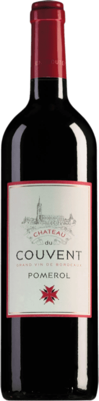 33,95 € | 赤ワイン Château du Couvent A.O.C. Pomerol ブルゴーニュ フランス Merlot, Cabernet Franc, Malbec 75 cl