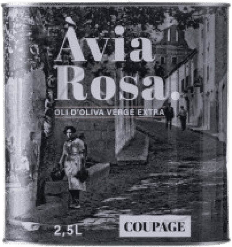 51,95 € | Huile d'Olive Oli Avia Rosa. Coupage Espagne Canette Spéciale 2,5 L