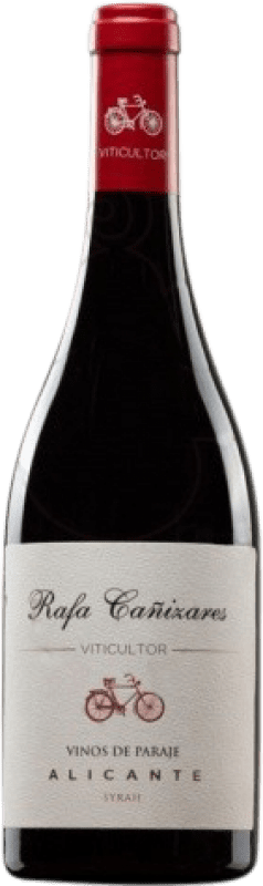 Kostenloser Versand | Rotwein Rafa Cañizares Crianza — Kurze Fassreifung D.O. Alicante Levante Spanien Syrah 75 cl