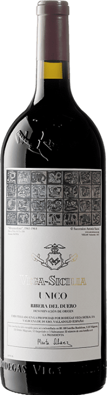 4 054,95 € 送料無料 | 赤ワイン Vega Sicilia Único D.O. Ribera del Duero ジェロボアム・ダブルマグナムボトル 3 L