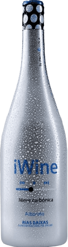 10,95 € Envio grátis | Vinho Branco Paco & Lola iWine Nieve Carbónica Jovem D.O. Rías Baixas