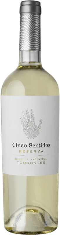 免费送货 | 白酒 Finca Algarve Cinco Sentidos 预订 I.G. Mendoza 门多萨 阿根廷 Torrontés 75 cl