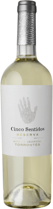 Kostenloser Versand | Weißwein Finca Algarve Cinco Sentidos Reserve — Gereift I.G. Mendoza Mendoza Argentinien Torrontés 75 cl