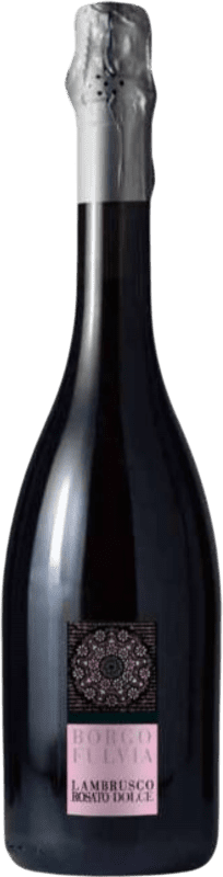 Spedizione Gratuita | Spumante Rosato Borgofulvia Dulce — Dolce I.G.T. Emilia Romagna Emilia-Romagna Italia Lambrusco 75 cl