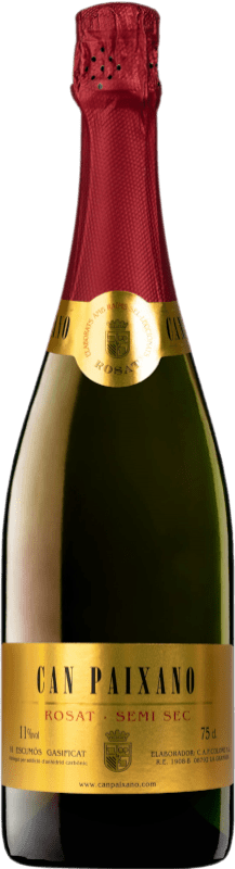 7,95 € | Rosé mousseux Can Paixano. Rosat Demi-Sec Demi-Sucré Espagne Tempranillo, Carignan, Trepat 75 cl