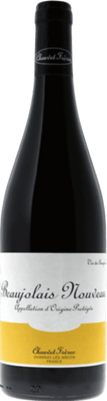 Envío gratis | Vino Tinto Chauvet Freres Reserva A.O.C. Beaujolais Francia 75 cl