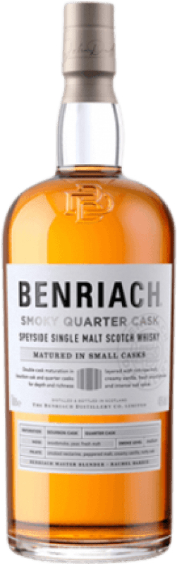 Envoi gratuit | Single Malt Whisky The Benriach Smoky Peated Quarter Cask Ecosse Royaume-Uni 70 cl