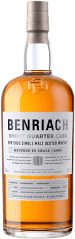 54,95 € | Виски из одного солода The Benriach Smoky Peated Quarter Cask Шотландия Объединенное Королевство 70 cl