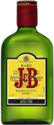 ウイスキーブレンド 3個入りボックス J&B ヒップフラスコボトル 20 cl