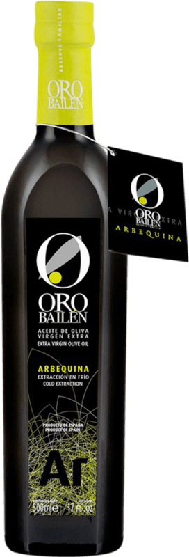 22,95 € Envío gratis | Aceite de Oliva Oro Bailén Reserva Botella Medium 50 cl