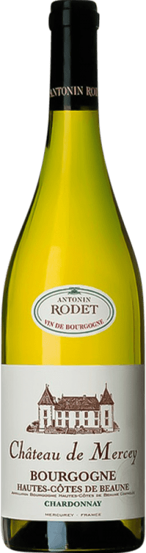 Envoi gratuit | Vin blanc Antonin Rodet Château de Mercey Blanc A.O.C. Bourgogne Hautes-Côtes de Beaune Bourgogne France Chardonnay 75 cl